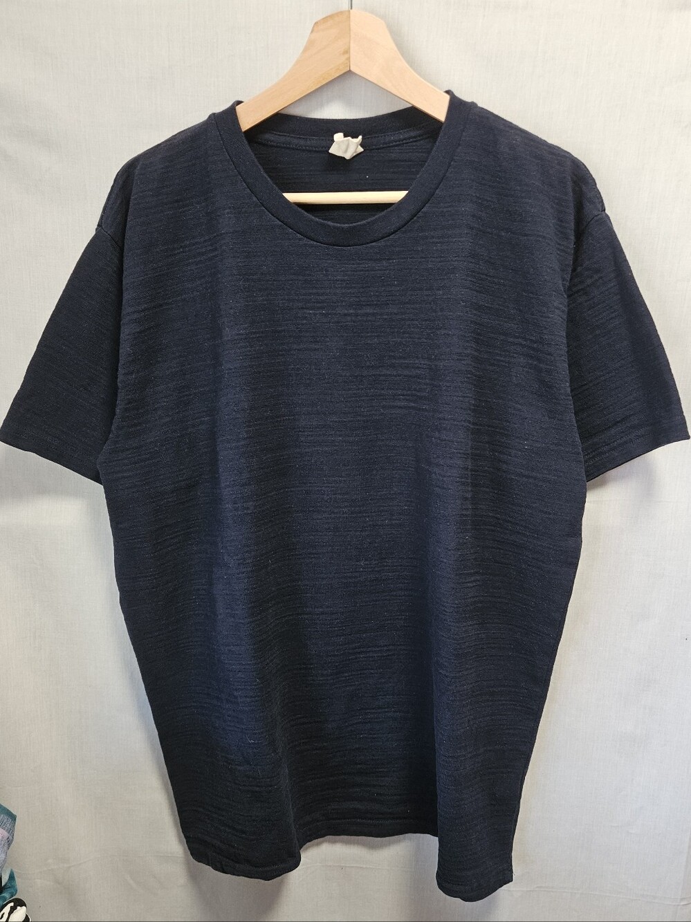Rare Japanese Thick Material Sakura Island Graphic Tee - Navy - Picture 2 of 7